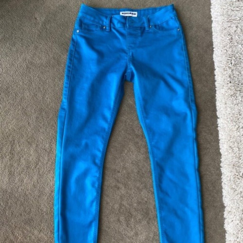Nygard Turquoise Blue Stretchy Jeans